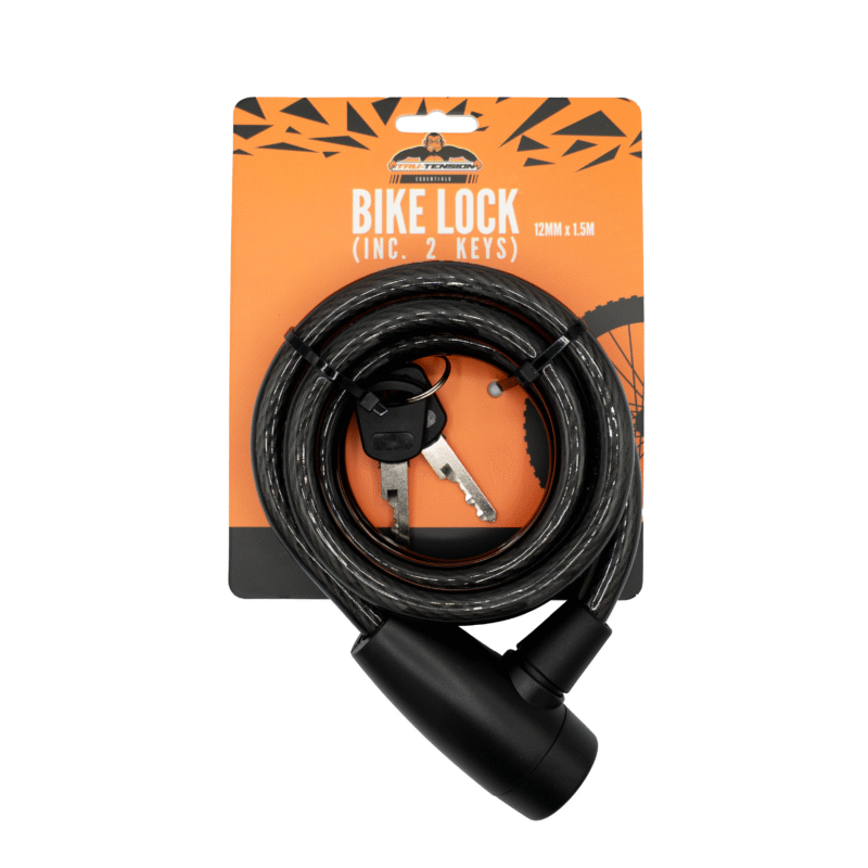 2-Key Bike Lock 12mm x 1.5m